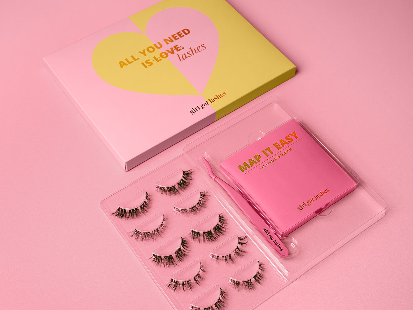 GirlGotLashes All you need is Lashes - Valentinstags Bundle